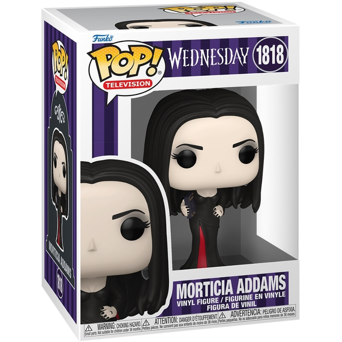 Фигурка Funko POP! TV Wednesday S2 Morticia Addams - 86680 - фото 2