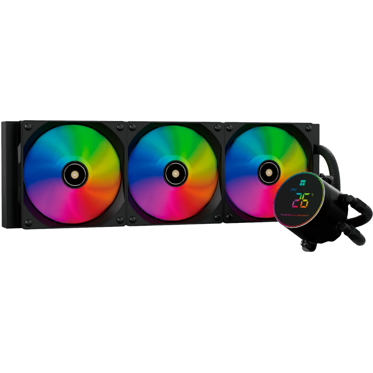 Система жидкостного охлаждения Thermalright Frozen Magic 360 Digital ARGB Black - F-MAGIC-360-DG-BL-ARGB