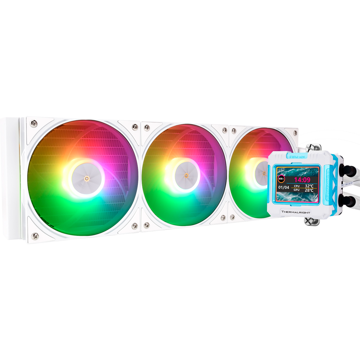 Система жидкостного охлаждения Thermalright Frozen Warframe 360 ARGB BW - F-WFRAME-360-BW