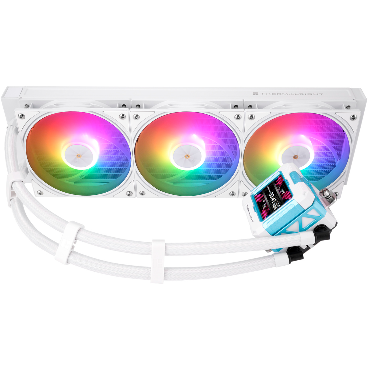 Система жидкостного охлаждения Thermalright Frozen Warframe 360 ARGB BW - F-WFRAME-360-BW - фото 4