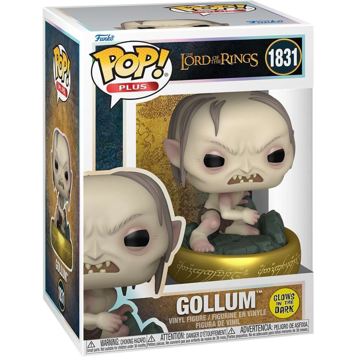 Фигурка Funko POP! Plus LOTR S9 Gollum - 86429 - фото 2