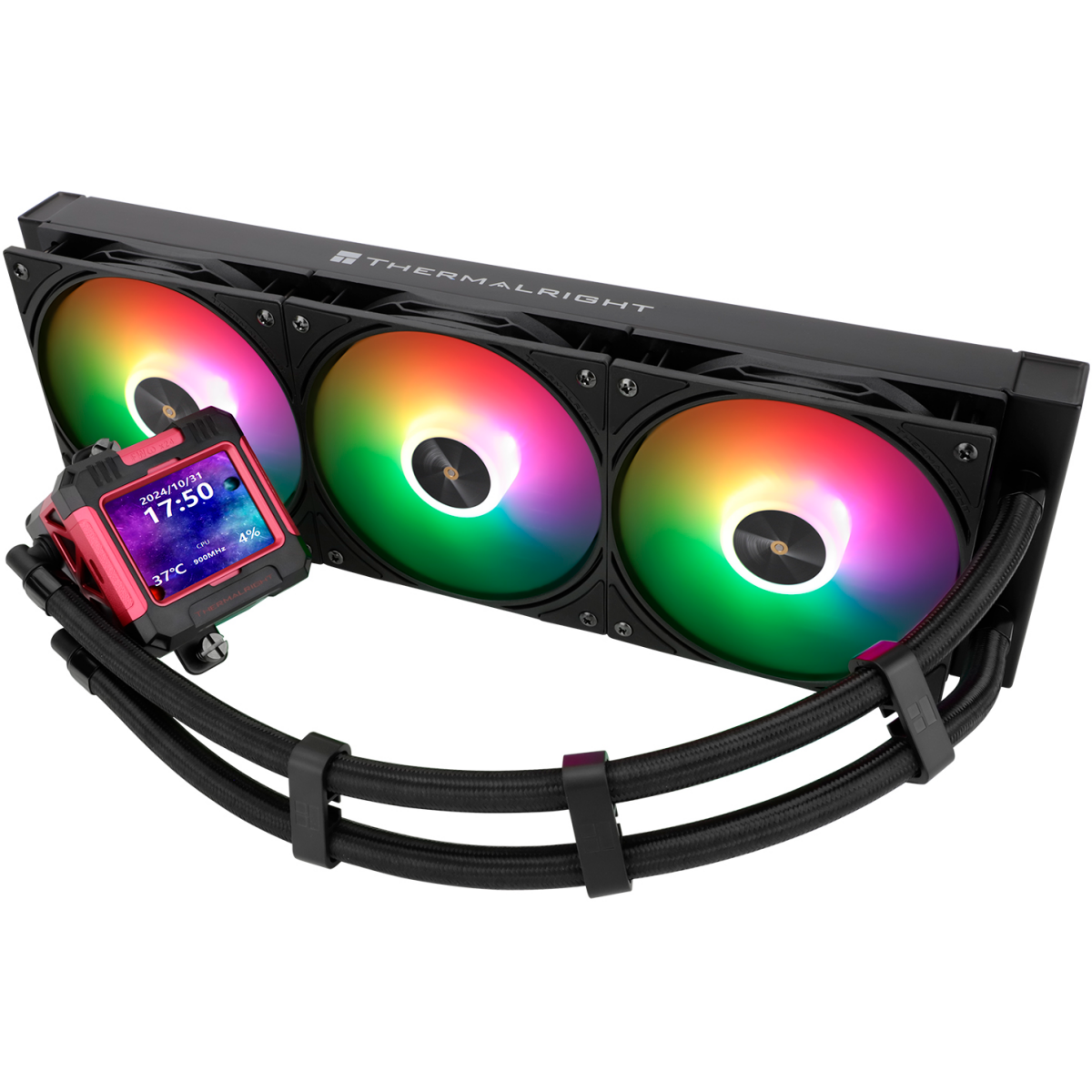 Система жидкостного охлаждения Thermalright Frozen Warframe 360 ARGB RB - F-WFRAME-360-RB - фото 2