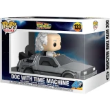 Фигурка Funko POP! Rides BTTF 40th Doc with Time Machine (86449)
