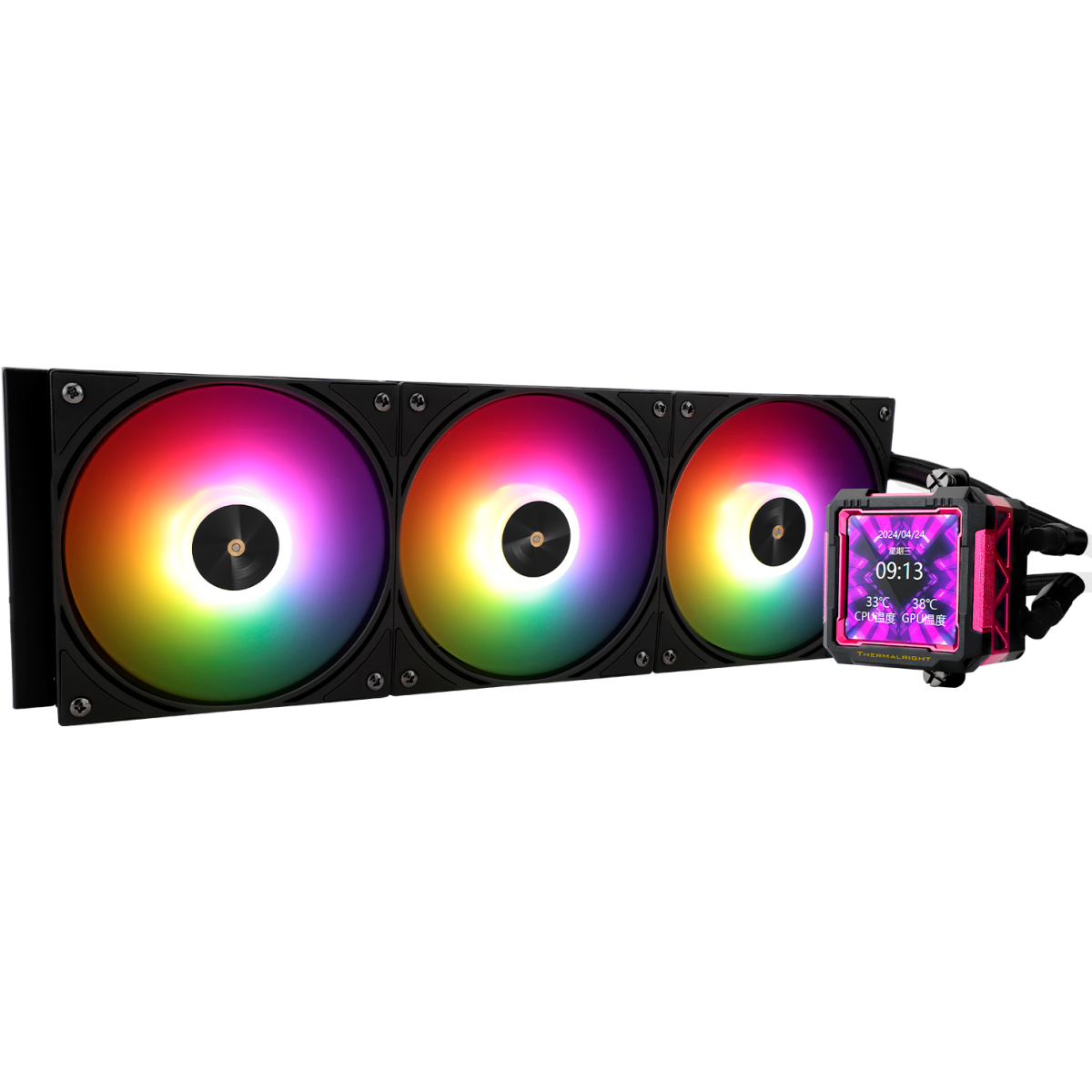 Система жидкостного охлаждения Thermalright Frozen Warframe PRO 360 ARGB RB - F-WFRAME-PRO-360-RB
