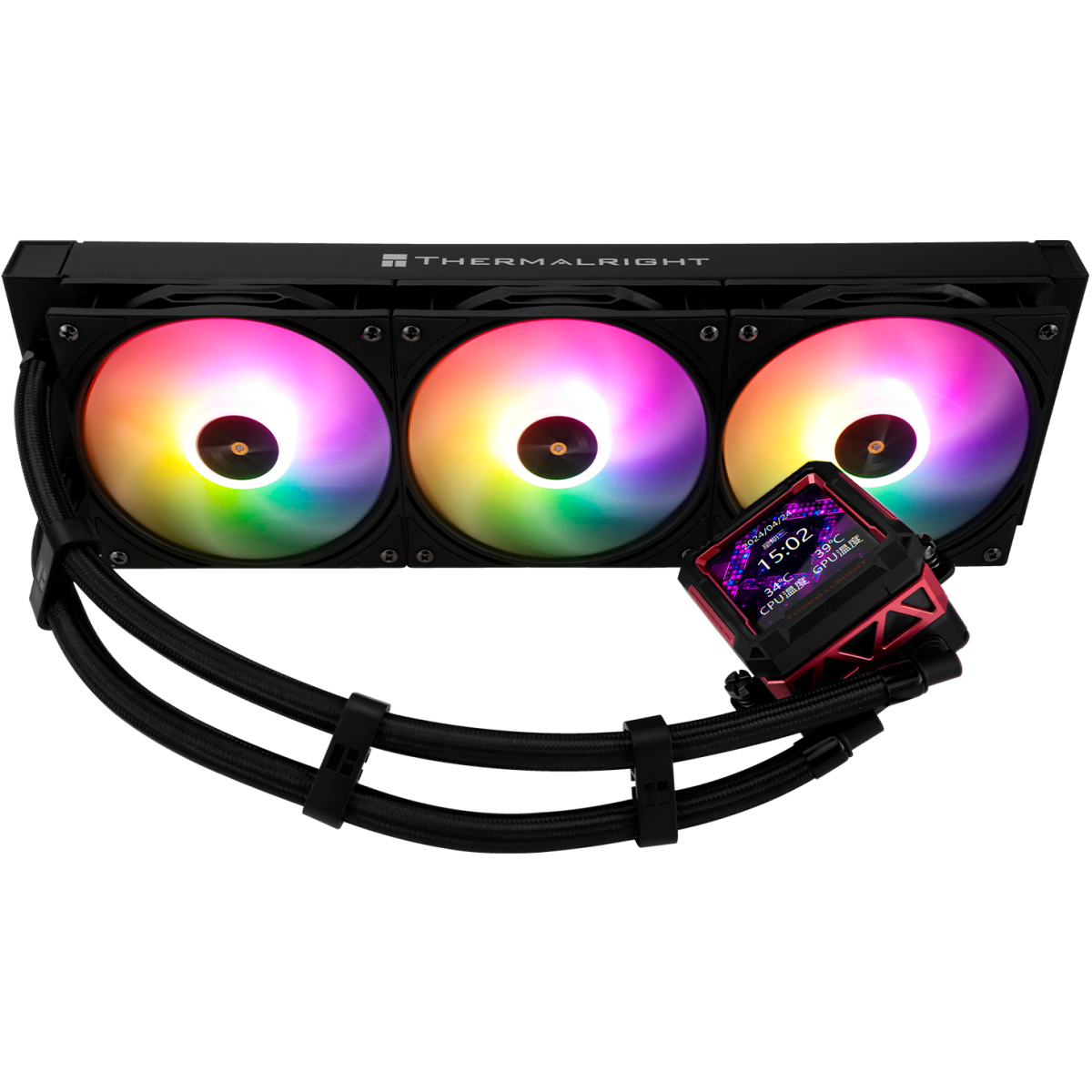 Система жидкостного охлаждения Thermalright Frozen Warframe PRO 360 ARGB RB - F-WFRAME-PRO-360-RB - фото 4