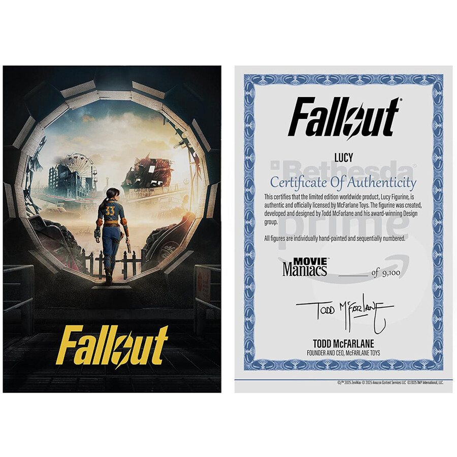 Фигурка McFarlane Toys Movie Maniacs Fallout Lucy WV3 SSN 2 - 787926141283 - фото 4