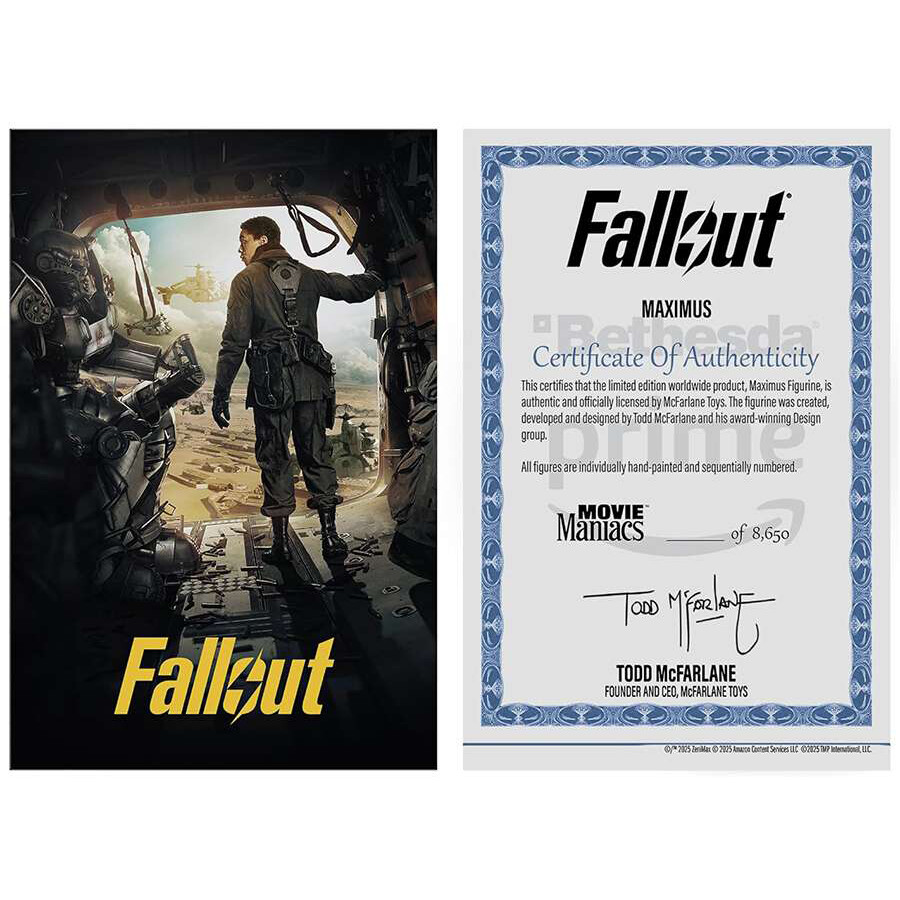 Фигурка McFarlane Toys Movie Maniacs Fallout Maximus WV3 SSN 2 - 787926141276 - фото 5