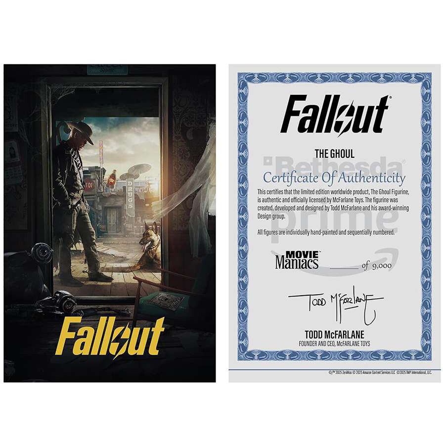 Фигурка McFarlane Toys Movie Maniacs Fallout The Ghoul WV3 SSN 2 - 787926141269 - фото 5