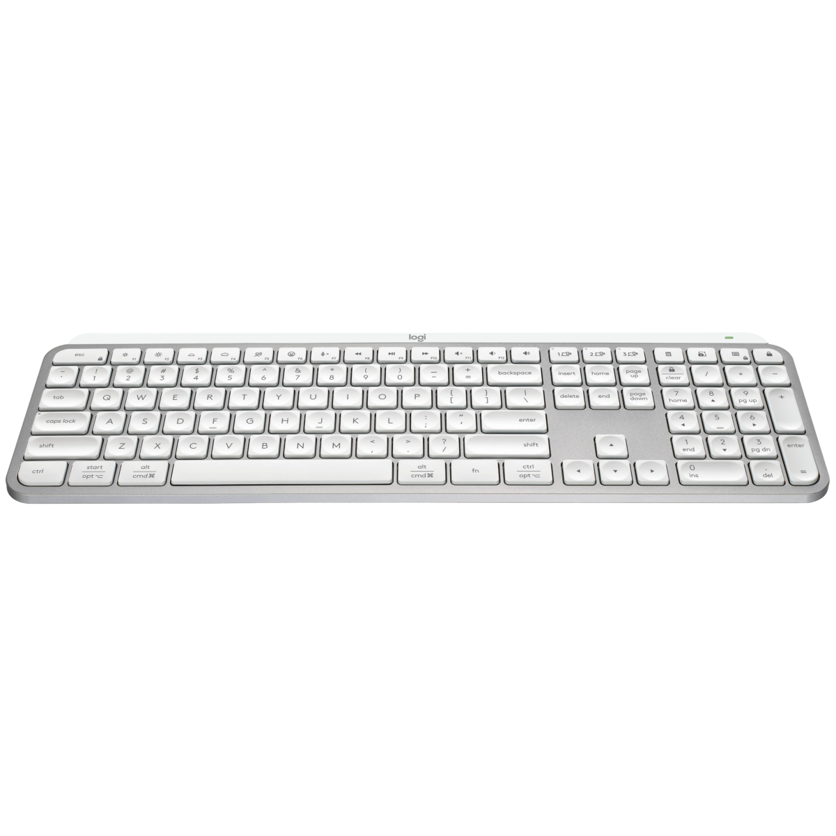 Клавиатура Logitech MX Keys S Pale Gray (920-011601) - фото 2
