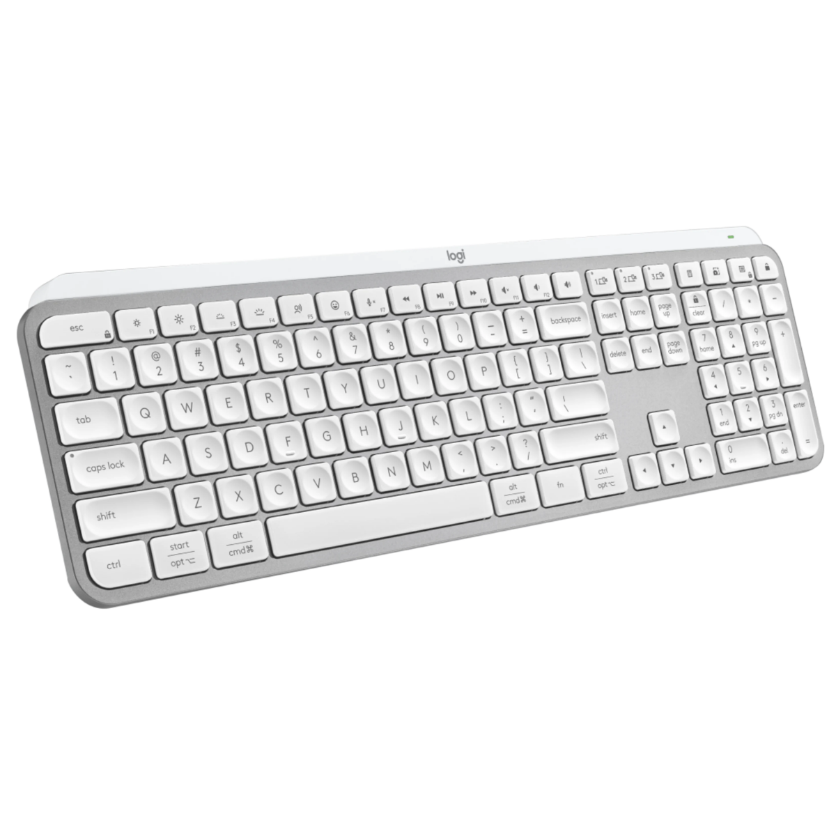 Клавиатура Logitech MX Keys S Pale Gray (920-011601) - фото 3