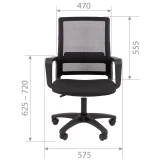 Офисное кресло Chairman 606LT Black (00-07169980)