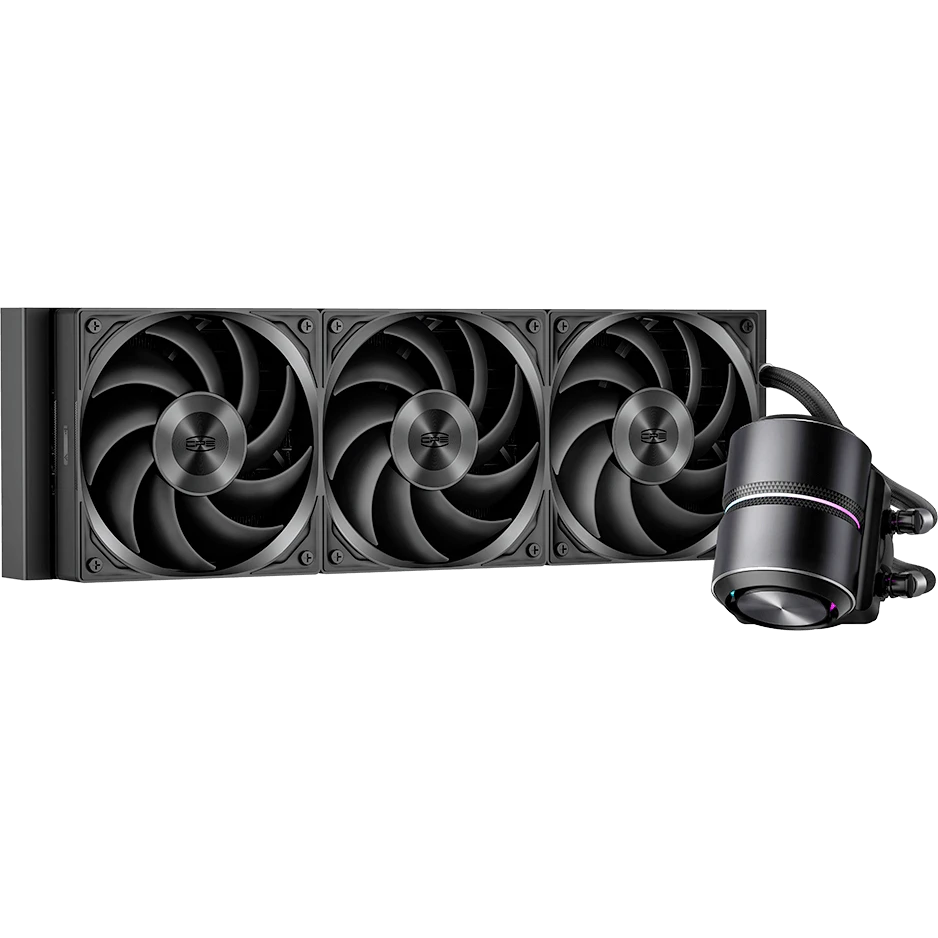 Система жидкостного охлаждения PCcooler DE360 PRO Black - DE360 Pro BK - фото 2