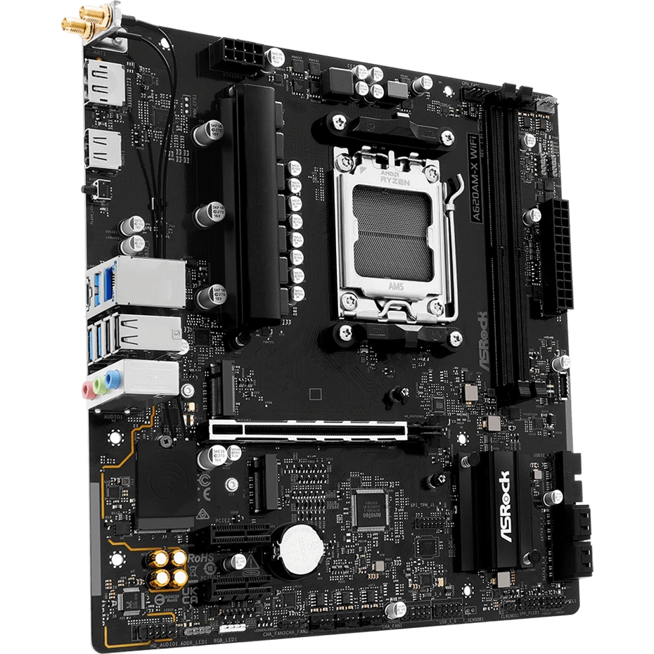 Материнская плата ASRock A620AM-X WiFi - фото 2