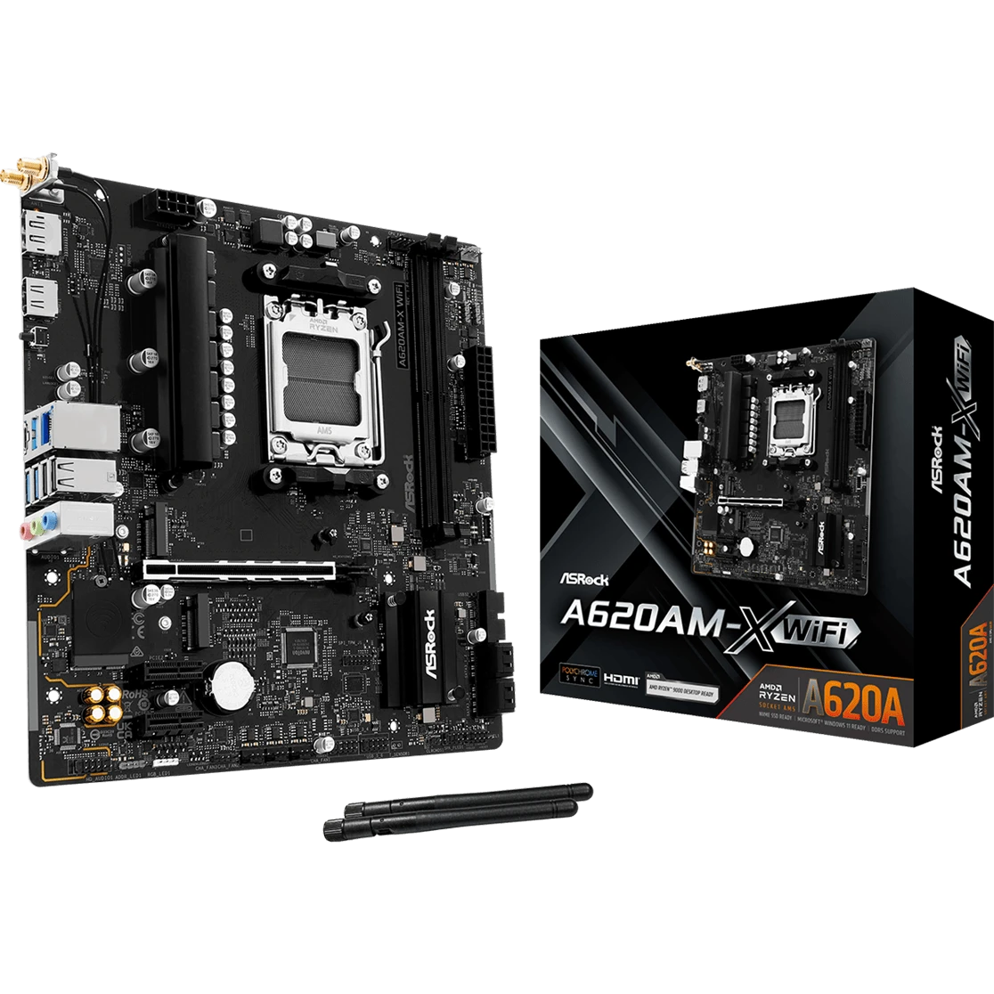 Материнская плата ASRock A620AM-X WiFi - фото 5