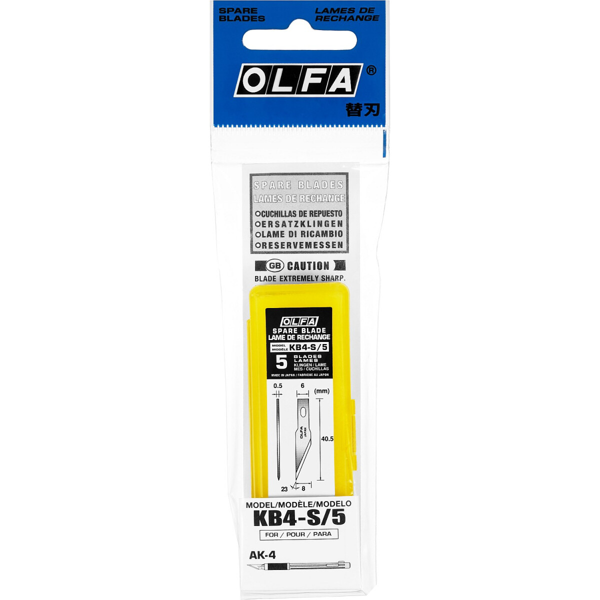 Лезвие OLFA OL-KB4-S/5 - фото 5