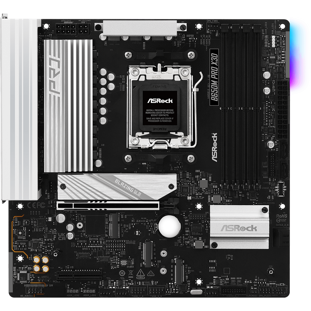 Материнская плата ASRock B650M Pro X3D