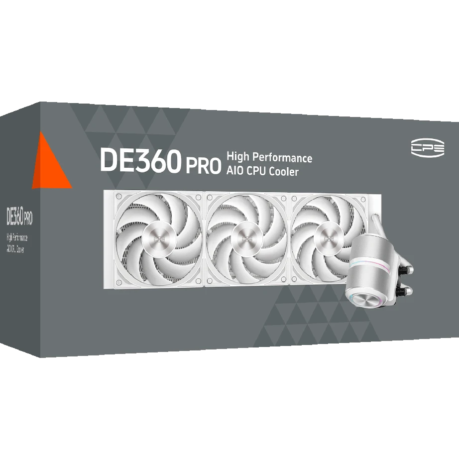 Система жидкостного охлаждения PCcooler DE360 PRO White - DE360 Pro WH - фото 6