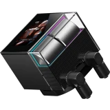 Система жидкостного охлаждения PCcooler DS360 Display ARGB Black (DS360-BKAWXY-GL)