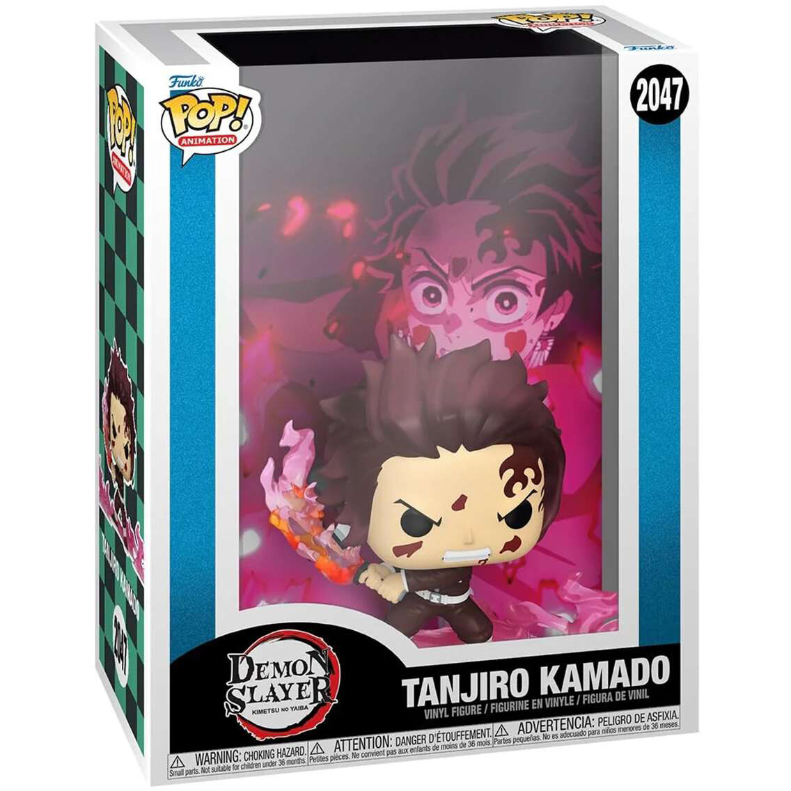 Фигурка Funko POP! Cover Demon Slayer Tanjiro Kamado - 88813 - фото 2