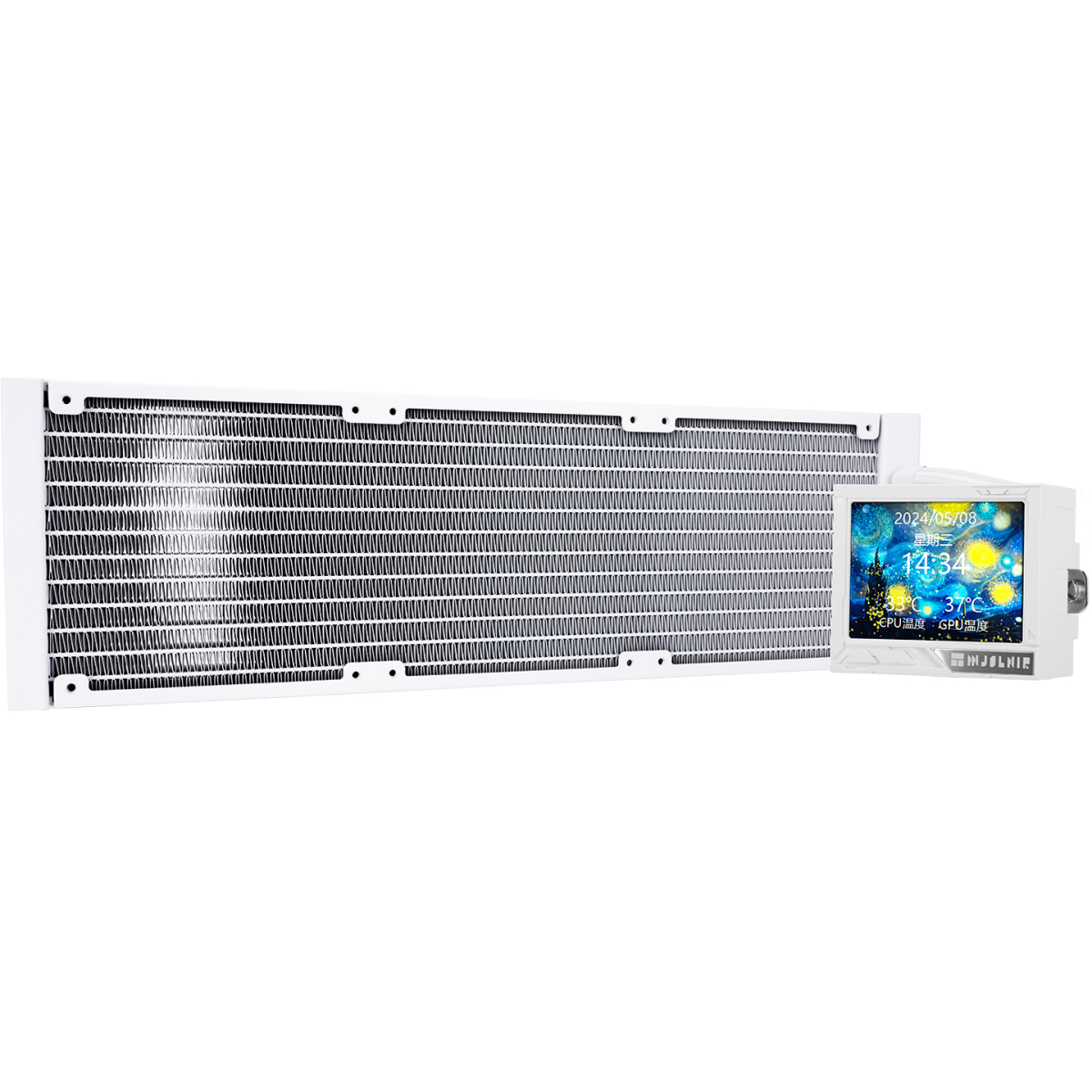 Система жидкостного охлаждения Thermalright Mjolnir Vision 360 X White - M-VISION-360-X-WH