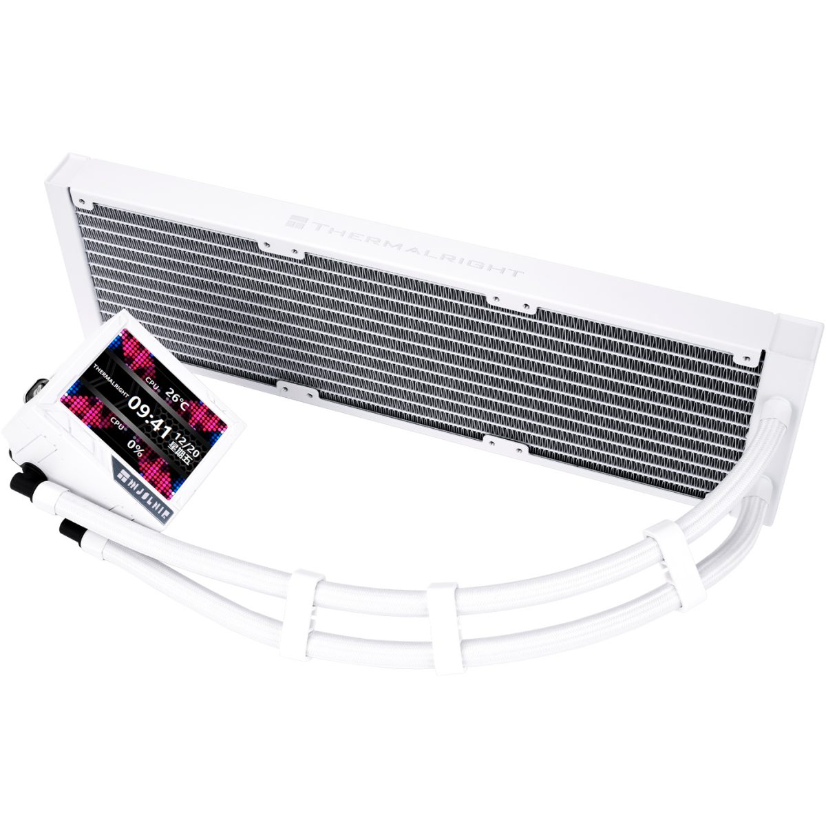 Система жидкостного охлаждения Thermalright Mjolnir Vision 360 X White - M-VISION-360-X-WH - фото 2