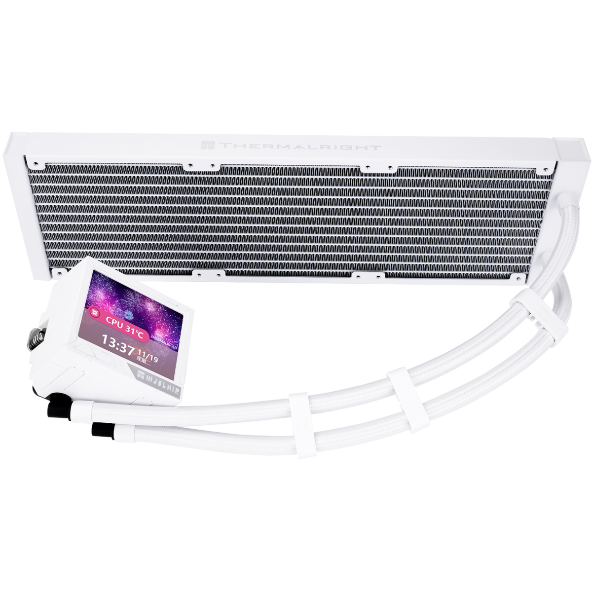 Система жидкостного охлаждения Thermalright Mjolnir Vision 360 X White - M-VISION-360-X-WH - фото 4
