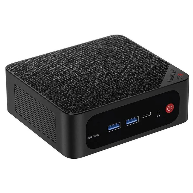 Мини ПК Beelink SER5 Max Black (6800U/24G/500G/2.5G) - BL/SER5 MAX/6800U/24G/500G/2.5G/Black - фото 2