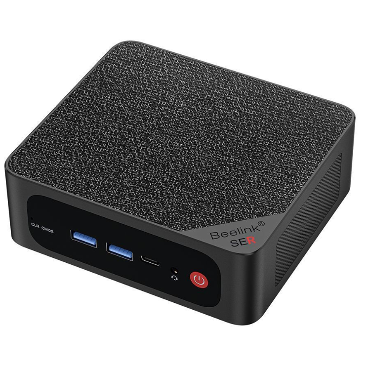 Мини ПК Beelink SER5 Max Black (6800U/24G/500G/2.5G) - BL/SER5 MAX/6800U/24G/500G/2.5G/Black - фото 3