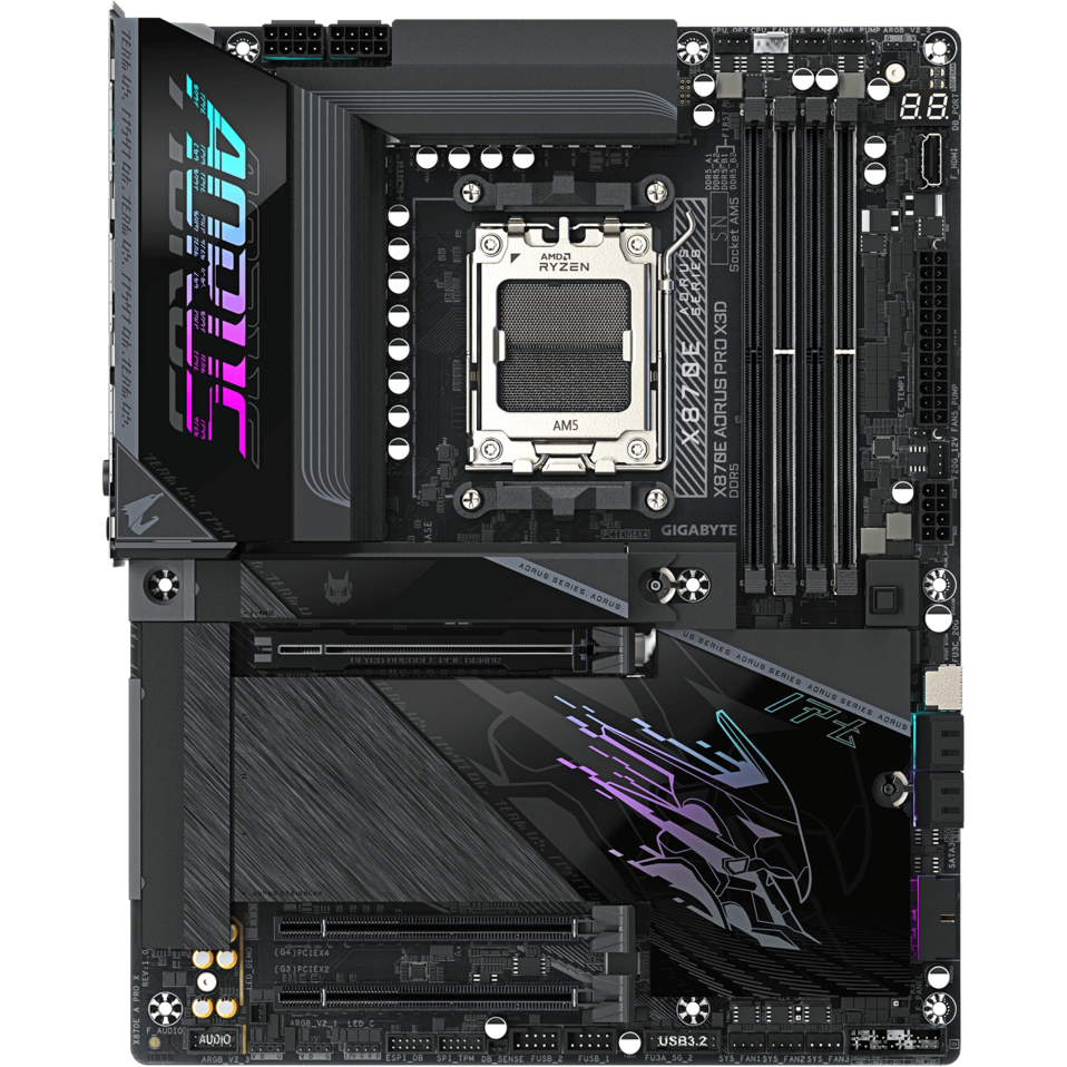 Материнская плата Gigabyte X870E AORUS PRO X3D