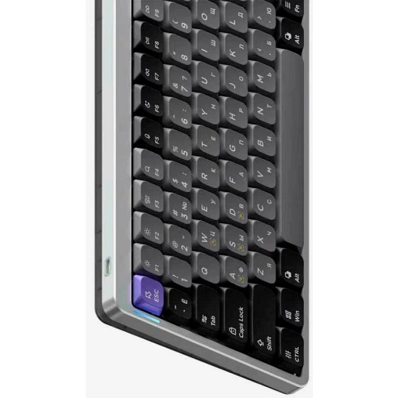 Клавиатура NuPhy AIR75 HE (Jade Pro Switch) Black - Air75HE-SS-JPRO - фото 4