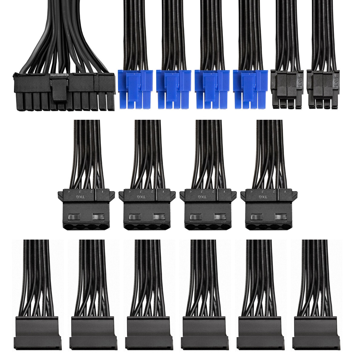 Блок питания 600W ExeGate 600PPX (EX221642RUS-S) - фото 5