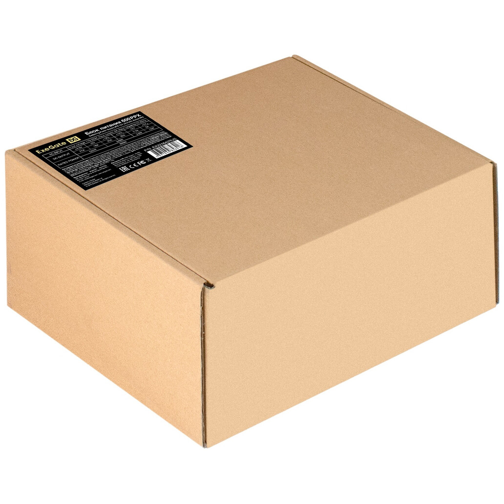 Блок питания 600W ExeGate 600PPX (EX221642RUS-S) - фото 10