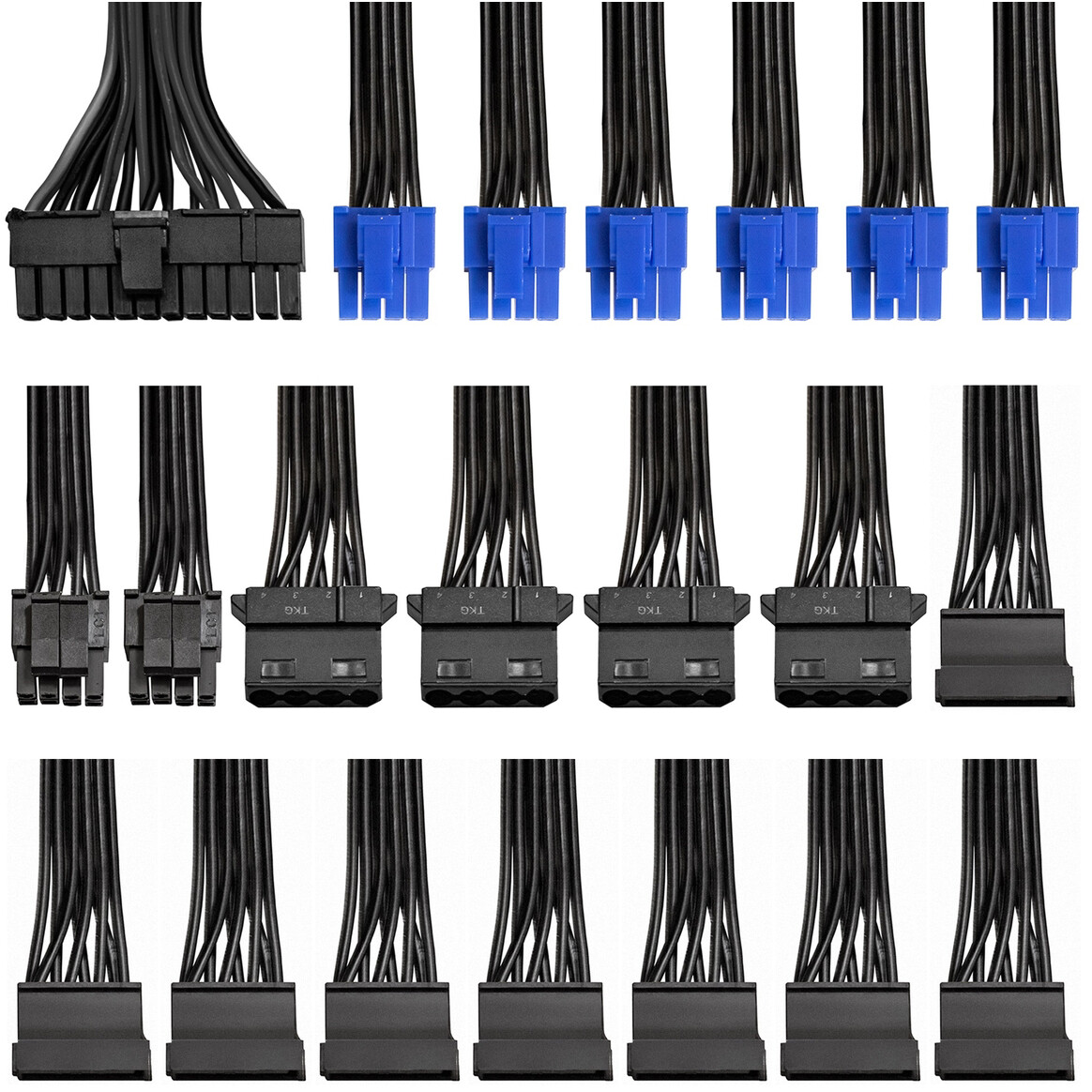 Блок питания 1200W ExeGate 1200PPX - EX258920RUS - фото 5