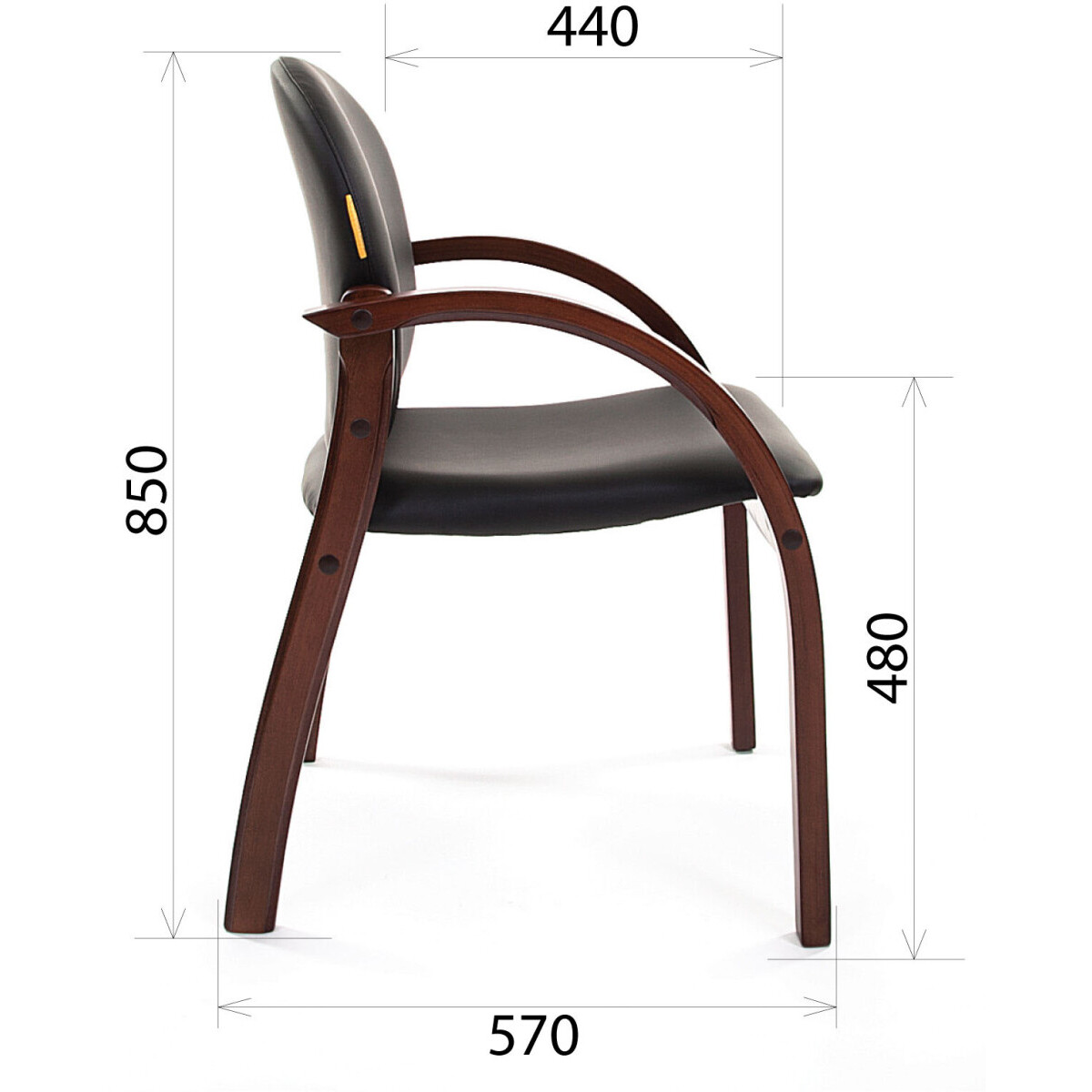 Офисное кресло Chairman 659 Black - 00-06066646 - фото 5