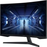 ..... Монитор Samsung 32" C32G55TQBI Odyssey G5 (0120) Б/У трещина на матрице (LC32G55TQBIXCI)