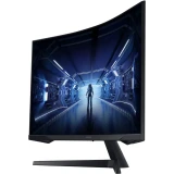 ..... Монитор Samsung 32" C32G55TQBI Odyssey G5 (0120) Б/У трещина на матрице (LC32G55TQBIXCI)