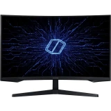 ..... Монитор Samsung 32" C32G55TQBI Odyssey G5 (0120) Б/У трещина на матрице (LC32G55TQBIXCI)