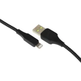 Кабель USB - Lightning, 1.5м, InfinityLab ILINCATLBLK