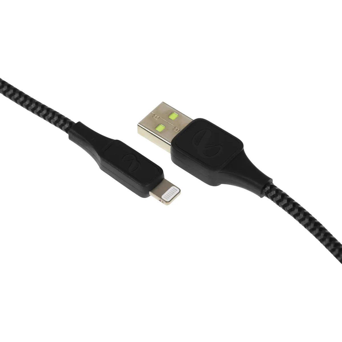 Кабель USB - Lightning, 1.5м, InfinityLab ILINCATLBLK - фото 2