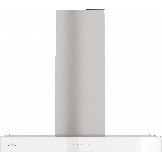 Вытяжка Elikor Агат 90Н-1000-Е4Д Stainless Steel/White Glass - 294501 - фото 2