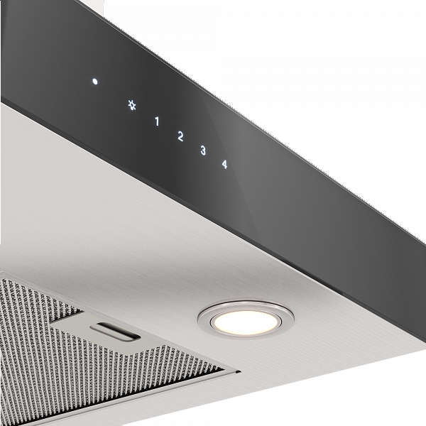 Вытяжка Elikor Агат 60Н-1000-Е4Д Stainless Steel/Black Glass - 294500 - фото 5