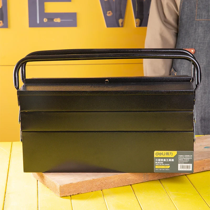 Ящик для инструментов Deli DL6232 - фото 4