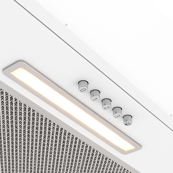 Вытяжка Elikor Cube Basic 60П-500-К3Д White (новый свет) - 692342 - фото 4