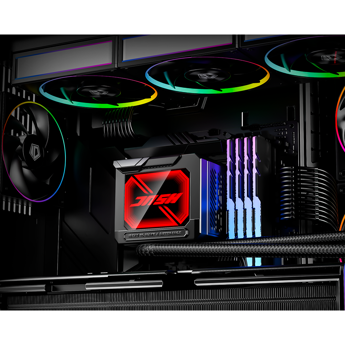 Система жидкостного охлаждения ID-COOLING DL360 MAX - фото 11