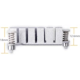 Радиатор для одноплатного компьютера Orange Pi Aluminum Heat Sink For 5 Plus (OrangePi5 Plus_v1.3.2)