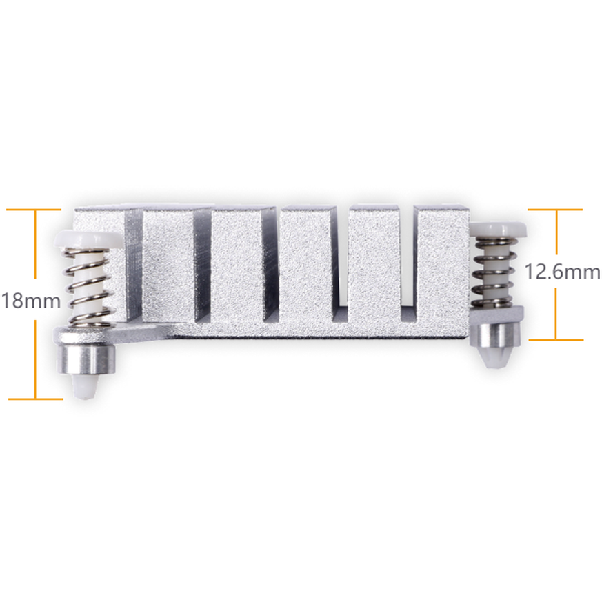 Радиатор для одноплатного компьютера Orange Pi Aluminum Heat Sink For 5 Plus - OrangePi5 Plus_v1.3.2 - фото 4