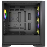 Корпус Powercase ByteFlow Pro CP ARGB Black (CH9CLPB-A4)