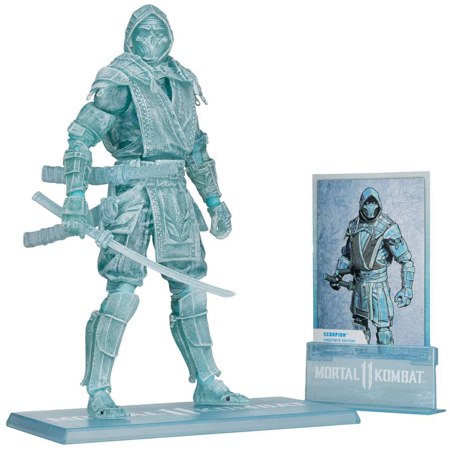 Фигурка McFarlane Toys Mortal Kombat Scorpion MK11 Frostbite Gold Label - 787926110999 - фото 4