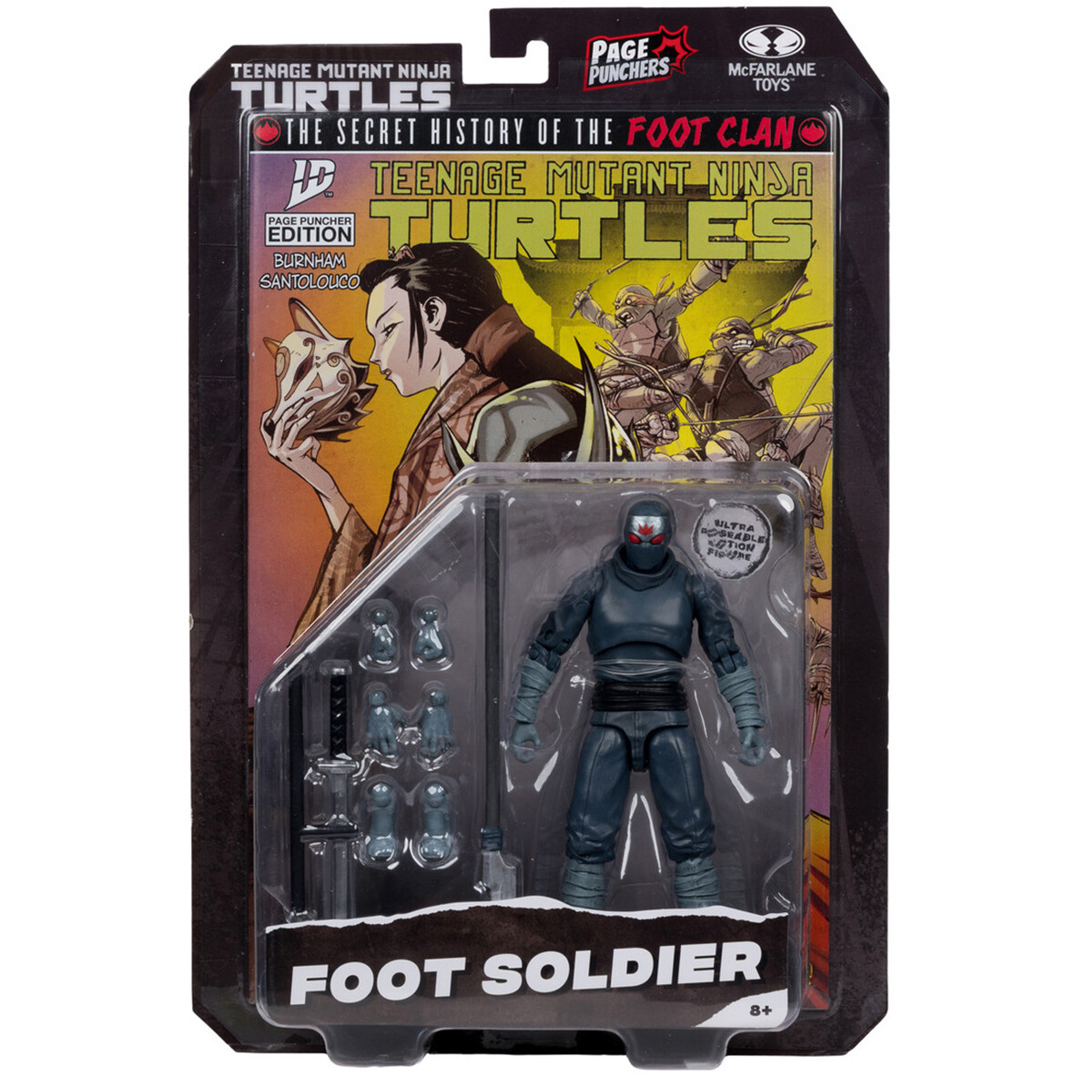 Фигурка McFarlane Toys TMNT Foot Soldier Comic WaVe1 - 787926113389 - фото 2