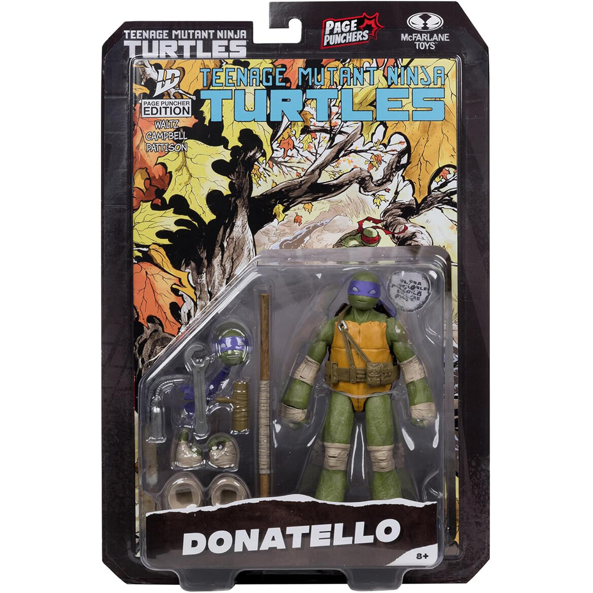 Фигурка McFarlane Toys TMNT Donatello with Comic WaVe1 - 787926113365 - фото 5